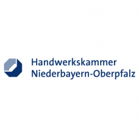 Hier ist das Logo mit der verlinkung auf die Website der Handwerkskammer Niederbayern-Oberpfalz.